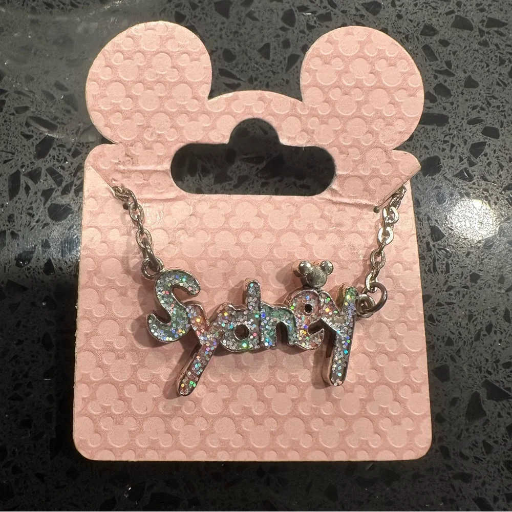 Disney “Sydney” necklace